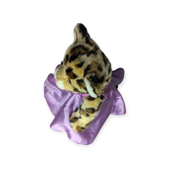 Build-A-Bear BAB World Wildlife Fund (WWF) Cheetah/Leopard Plush 10" w/Dress - Picture 5 of 11